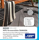 WPC-Terrassendielen SAMANA von HOME DELUXE für 139,00 € bei ALDI SÜD im Angebot WPC-Terrassendielen SAMANA von HOME DELUXE im aktuellen ALDI SÜD Prospekt