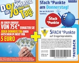 5fach °Punkte auf Drogerieprodukte von PAYBACK im aktuellen E center Prospekt