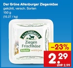 Der Grüne Altenburger Ziegenkäse Angebote von Altenburger bei Netto Marken-Discount Kirchheim für 2,29 €