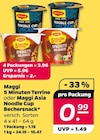 5 Minuten Terrine oder Maggi Asia Noodle Cup Bechersnack Angebote von Maggi bei Netto mit dem Scottie Oranienburg für 0,99 €