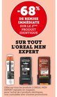 Promo -68% de remise immédiate sur le 2ème produit identique sur tout l'Oréal Men Expert à  dans le catalogue Super U à Saint-Germain-du-Corbeïs