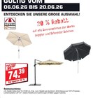 Sonnenschirm Angebot in Heiligenstadt Sonnenschirm im aktuellen Prospekt bei bauSpezi in Heiligenstadt