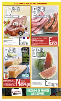 Promo Saucisse dans le catalogue Casino Supermarchés du moment à la page 4