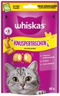 Knuspertaschen Huhn von Whiskas im aktuellen REWE Prospekt für 0,99 €