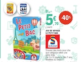 Jeu de voyage Le Petit Bac - SCHMIDT en promo chez E.Leclerc Jeu de voyage Le Petit Bac - SCHMIDT dans le catalogue E.Leclerc