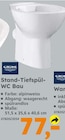 Stand-Tiefspül-WC Bau im Angebot bei Globus-Baumarkt in Norderstedt Stand-Tiefspül-WC Bau Angebote von Grohe bei Globus-Baumarkt Norderstedt für 77,00 €