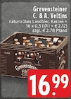 Aktuelle Veltins Angebote bei E center in Herten Aktuelles Grevensteiner naturtrübes Landbier Angebot bei E center in Herten ab 16,99 €