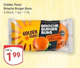 Brioche Burger Buns Angebote von Golden Toast bei GLOBUS Wiesbaden für 1,99 €