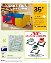 Tapis Angebote im Prospekt "PARENTS MALINS IL N’Y A PAS DE PETITES ÉCONOMIES" von Carrefour auf Seite 23