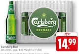 Bier Angebote von Carlsberg bei E center Sigmaringen für 14,99 €