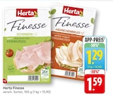 EDEKA - Finesse Schinken Angebot im Prospekt Finesse Schinken bei EDEKA im Prospekt für 1,29 €