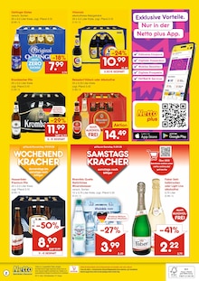 Krombacher im Netto Marken-Discount Prospekt "DER ORT, AN DEM DU IMMER AUSGEZEICHNETE PREISE FINDEST." mit 2 Seiten (Gummersbach)