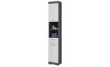 Aktuelles Hochschrank SCHLOONSEE Breite 37cm 2 Tür 1 Schubkasten 2 offene Fächer MDF-Front in verschiedenen Farben erhältlich Badmöbel Badschrank Schrank Bad Schloonsee Angebot bei Höffner in Nürnberg ab 154,00 €