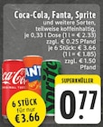 Aktuelle Coca Cola Angebote bei E center in Kleve Aktuelles je 0,33 l Dose Angebot bei E center in Kleve ab 0,77 €