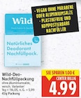 Wild-Deo-Nachfüllpackung von Wild im aktuellen E center Prospekt