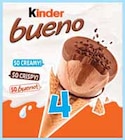 Cône Glacé Bueno Classic x4 - KINDER - Intermarché à Le Mans Cône Glacé Bueno Classic x4 - KINDER en promo chez Intermarché Le Mans à 1,89 €