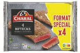 Bifteck de boeuf ou tendre de boeuf ou caractere de boeuf - Charal en promo chez Super U Hyères à 6,95 €