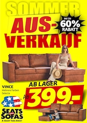 Aktueller Seats and Sofas Möbel & Einrichtung Prospekt in Rheurdt und Umgebung, "SOMMER AUS-VERKAUF" mit 1 Seite, 28.06.2026 - 02.08.2026