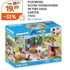 Kleine Hühnerfarm im Tiny Haus Garten Angebote von Playmobil bei Müller Bergisch Gladbach für 19,99 €