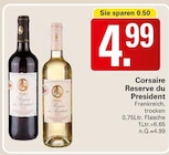 Reserve du President im WEZ Prospekt zum Preis von 4,99 €