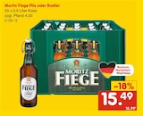 Moritz Fiege Pils oder Radler Angebote von Moritz Fiege bei Netto Marken-Discount Herten für 15,49 €