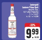 Aktuelles Lauterer Prima Sprit Angebot bei EDEKA in Dresden ab 9,99 €