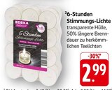 6-Stunden Stimmungs-Lichte Angebote von EDEKA zuhause bei E center Heilbronn für 2,99 €