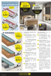 Schlafzimmer im BRAUN Möbel-Center Prospekt in Reutlingen Aktueller BRAUN Möbel-Center Prospekt mit Schlafzimmer, "GEWINNSPIEL!", Seite 12