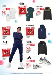 Prix et réduction Pantalon Homme dans le prospectus Intersport en cours Offre Pantalon Homme dans le catalogue Intersport du moment à la page 2