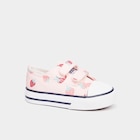 Tennis en toile à scratchs Creeks rose bébé fille - La Halle Tennis en toile à scratchs Creeks rose bébé fille à 9,99 € dans le catalogue La Halle