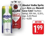 Aktuelle Coca Cola Angebote bei EDEKA in Lahr (Schwarzwald) Aktuelles Vodka Sprite Angebot bei EDEKA in Lahr (Schwarzwald) ab 1,99 €