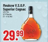 V.S.O.P. Superior Cognac im Angebot bei Trinkgut in Krefeld V.S.O.P. Superior Cognac Angebote von Meukow bei Trinkgut Krefeld für 29,99 €