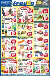 Aktueller E center Discounter Prospekt in Norderwöhrden und Umgebung, "Top Angebote" mit 2 Seiten, 30.06.2025 - 05.07.2025