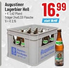Lagerbier Hell im Angebot bei Trinkgut in Regensburg Lagerbier Hell Angebote von Augustiner bei Trinkgut Regensburg für 16,99 €