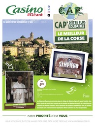 Catalogue Géant Casino à Cagnes-sur-Mer, avec 8 pages Prospectus Géant Casino à Cagnes-sur-Mer, "Le meilleur de la Corse", 8 pages, 10/05/2022 - 22/05/2022