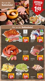 Mettwurst Angebot & Preis im aktuellen REWE Prospekt Mettwurst Angebot im aktuellen REWE Prospekt auf Seite 15