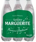 Eau minérale naturelle finement pétillante - Sainte Marguerite en promo chez Intermarché Limoges à 1,98 €