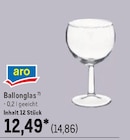 Ballonglas bei METRO im Nürnberg Prospekt für 14,86 €