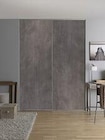 Brico Cash Étampes - Promo Pack 2 vantaux béton foncé 2500 x 1200 Promo Pack 2 vantaux béton foncé 2500 x 1200 à 99,90 € dans le catalogue Brico Cash à Étampes