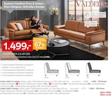 Leder-Sofa 2,5-sitzig von Valdera im aktuellen XXXLutz Möbelhäuser Prospekt