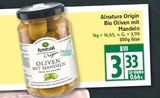 Bio Oliven mit Mandeln von Alnatura Origin im aktuellen EDEKA Prospekt