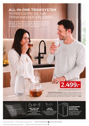 Wasserfilter im XXXLutz Prospekt in Greifswald Aktueller XXXLutz Prospekt mit Wasserfilter, "NR. 1 BEI KÜCHEN", Seite 18