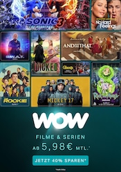 Aktueller WOW Ulm Prospekt "Filme und Serien ab 5,98€ mtl." mit 1 Seite