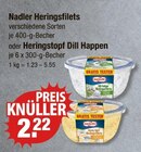 Heringsfilets Heringstopf Dill Happen von Nadler im aktuellen V-Markt Prospekt für 2,22 €