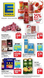 Aktueller EDEKA Prospekt mit Bier, "Aktuelle Angebote", Seite 1