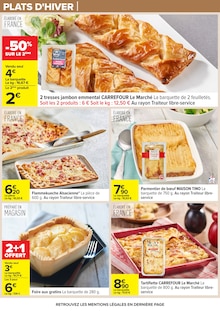 Promotion Saucisse fumée dans le prospectus Carrefour, valable du 17/02/2026 au 02/03/2026 Promo Saucisse fumée dans le catalogue Carrefour du moment à la page 34