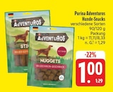 Adventuros Hunde-Snacks Nuggets bei EDEKA im Prospekt "" für 1,00 €