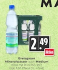 Aktuelles Mineralwasser Medium Angebot bei Hieber in Freiburg (Breisgau) ab 2,49 €