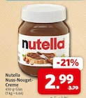 Nuss-Nougat-Creme Angebote von Nutella bei nah&frisch Aurich für 2,99 €