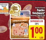 Paprikafleischwurst bei EDEKA im Tüßling Prospekt für 1,00 €